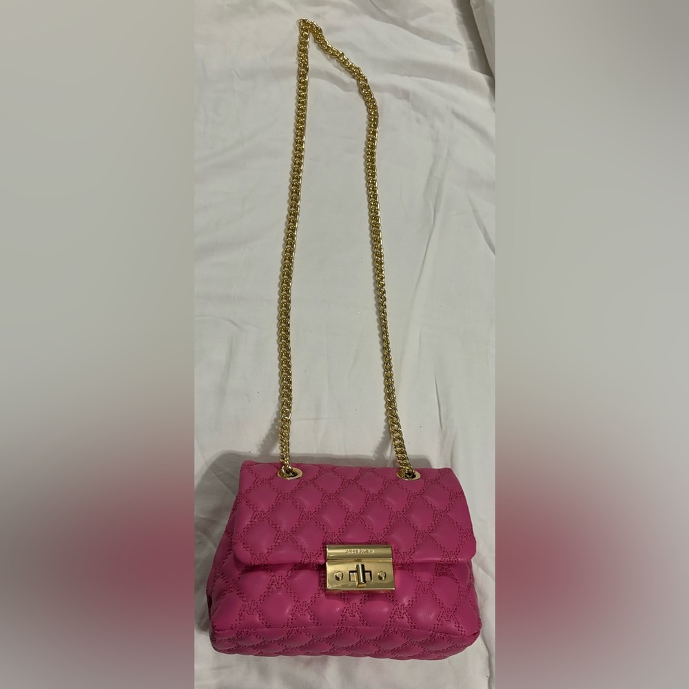 Anne Klein Quilted Turn Lock Shoulder Bag NWOT - Picture 5 of 10